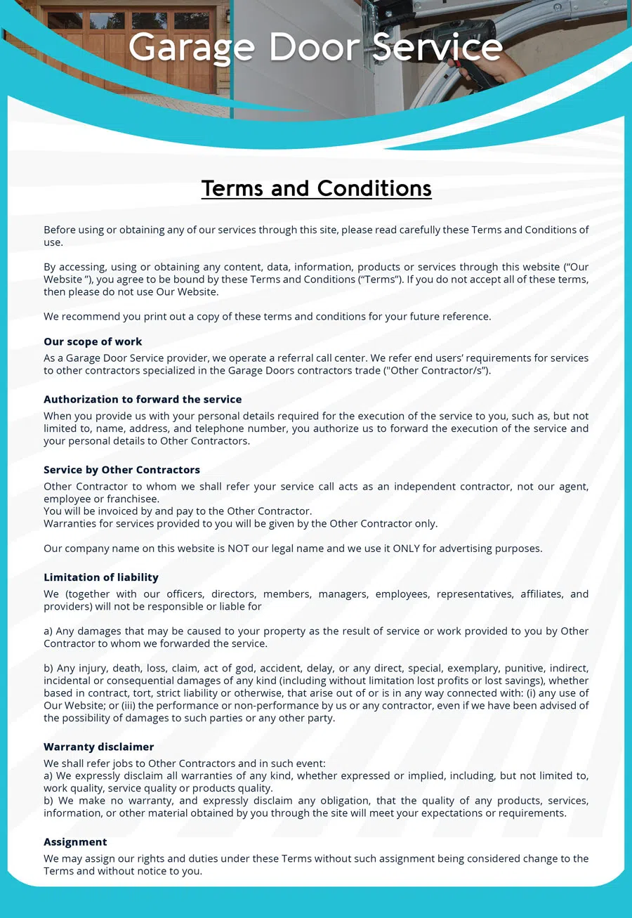 Trust Garage Door Service New York, NY 212-918-5365